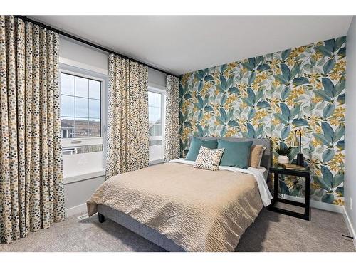 287 Rivercrest Boulevard, Cochrane, AB - Indoor Photo Showing Bedroom