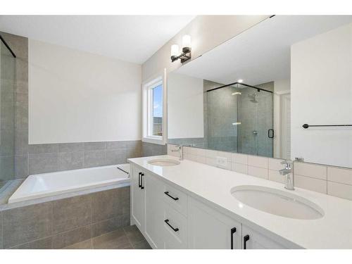 275 Rivercrest Way, Cochrane, AB - Indoor Photo Showing Bathroom