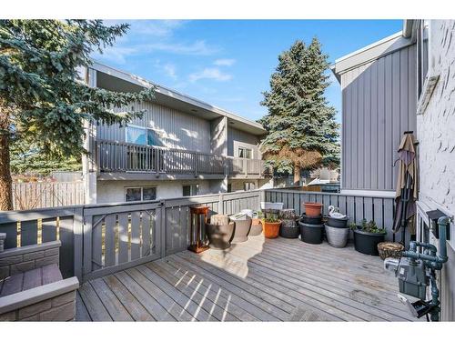 1-455 Huntsville Crescent Nw, Calgary, AB - Outdoor With Deck Patio Veranda With Exterior