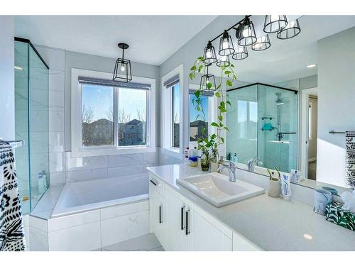 937 Midtown Avenue Sw, Airdrie, AB - Indoor Photo Showing Bathroom