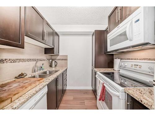 1602-924 14 Avenue Sw, Calgary, AB - Indoor Photo Showing Kitchen With Double Sink