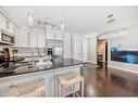 1118-11 Mahogany Row Se, Calgary, AB  - Indoor Photo Showing Kitchen With Upgraded Kitchen 