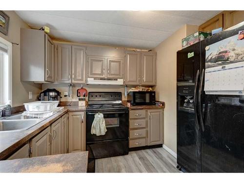 272 Big Hill Circle Se, Airdrie, AB - Indoor Photo Showing Kitchen With Double Sink