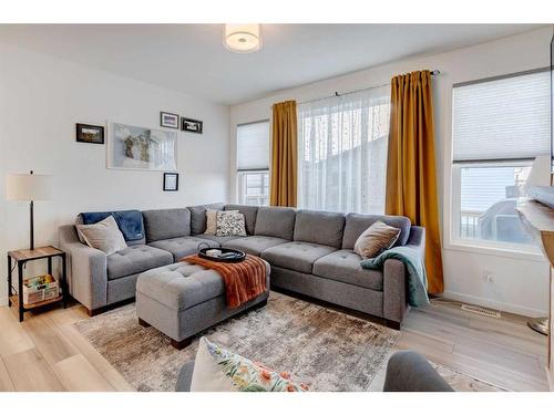 244 Ellen Way, Crossfield, AB - Indoor Photo Showing Living Room