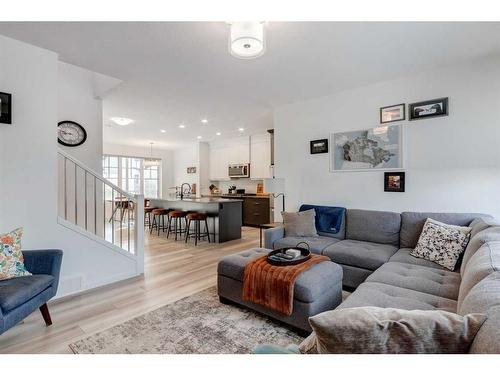 244 Ellen Way, Crossfield, AB - Indoor Photo Showing Living Room