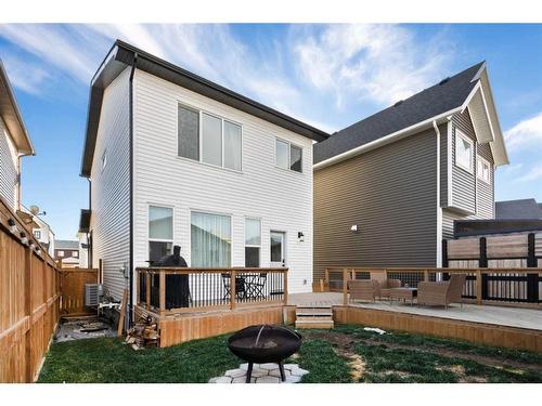 244 Ellen Way, Crossfield, AB - Outdoor With Deck Patio Veranda With Exterior