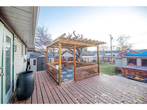 7635 21 Street Se, Calgary, AB - Outdoor With Deck Patio Veranda With Exterior