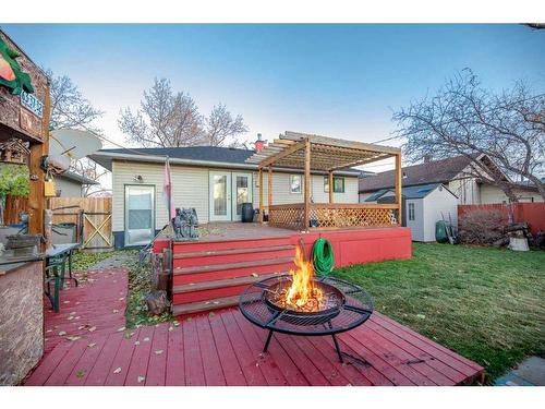 7635 21 Street Se, Calgary, AB - Outdoor With Deck Patio Veranda