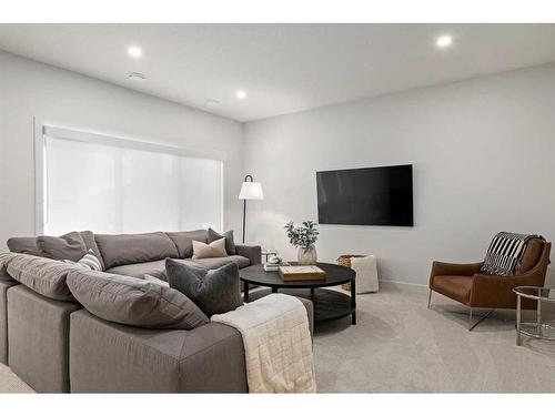 135 Sage Meadows View Nw, Calgary, AB - Indoor Photo Showing Living Room