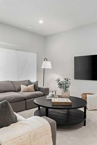 135 Sage Meadows View Nw, Calgary, AB - Indoor Photo Showing Living Room