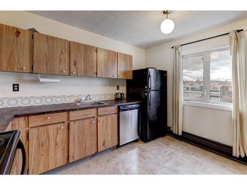 301-1335 12 Avenue Sw, Calgary, AB - Indoor Photo Showing Kitchen