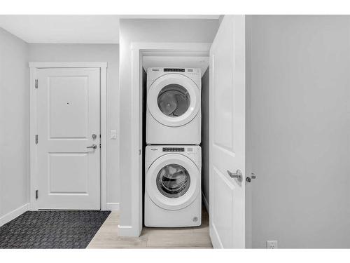 2107-6118 80 Avenue Ne, Calgary, AB - Indoor Photo Showing Laundry Room