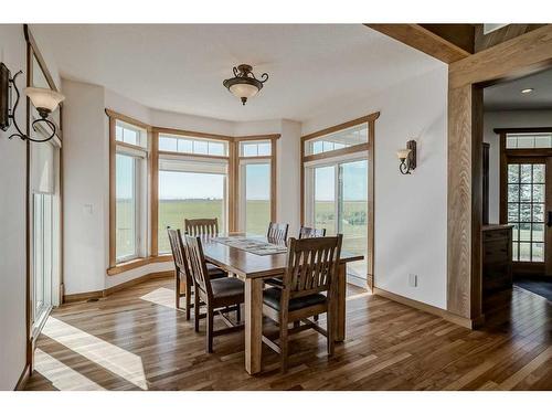 610107 184 Street East, Rural Foothills County, AB - Indoor Photo Showing Dining Room