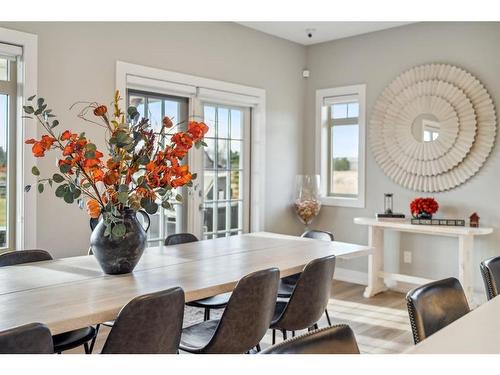 354015 Meridian Street, Rural Foothills County, AB - Indoor Photo Showing Dining Room