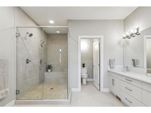 354015 Meridian Street, Rural Foothills County, AB - Indoor Photo Showing Bathroom