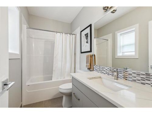 354015 Meridian Street, Rural Foothills County, AB - Indoor Photo Showing Bathroom