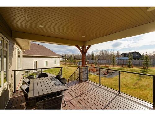 354015 Meridian Street, Rural Foothills County, AB - Outdoor With Deck Patio Veranda With Exterior