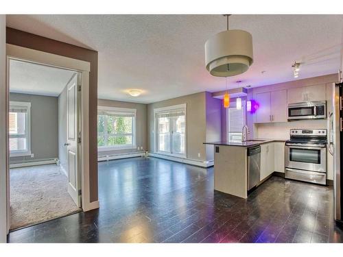 1302-240 Skyview Ranch Road Ne, Calgary, AB - Indoor Photo Showing Kitchen With Stainless Steel Kitchen