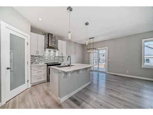 48 Nolanhurst Crescent Nw, Calgary, AB - Indoor Photo Showing Kitchen With Upgraded Kitchen