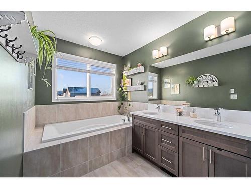 258 Vista Drive, Crossfield, AB - Indoor Photo Showing Bathroom