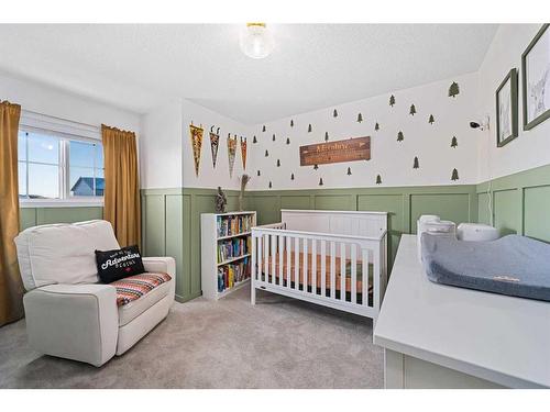 258 Vista Drive, Crossfield, AB - Indoor Photo Showing Bedroom