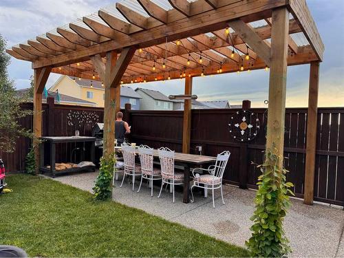 258 Vista Drive, Crossfield, AB - Outdoor With Deck Patio Veranda