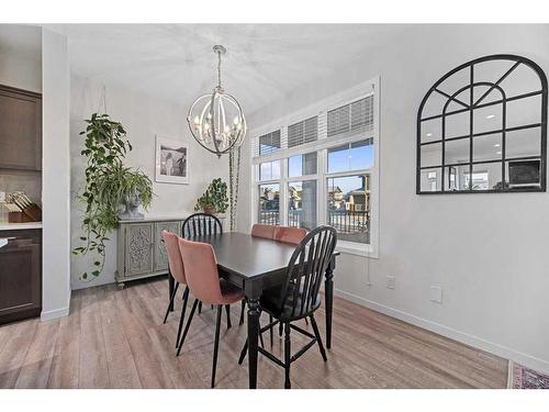 258 Vista Drive, Crossfield, AB - Indoor Photo Showing Dining Room