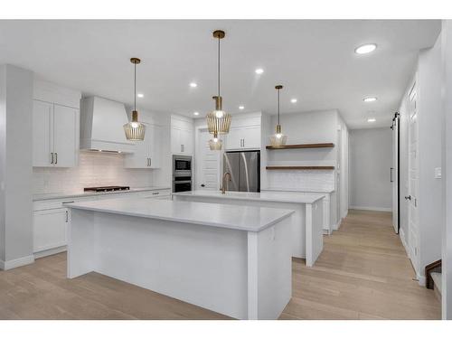 29 South Shore Manor, Chestermere, AB - Indoor Photo Showing Kitchen With Upgraded Kitchen