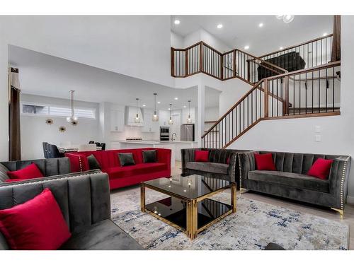 29 South Shore Manor, Chestermere, AB - Indoor Photo Showing Living Room