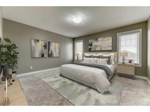 144 Cove Rise, Chestermere, AB - Indoor Photo Showing Bedroom