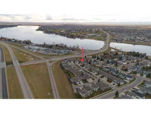 144 Cove Rise, Chestermere, AB - Outdoor With Body Of Water With View