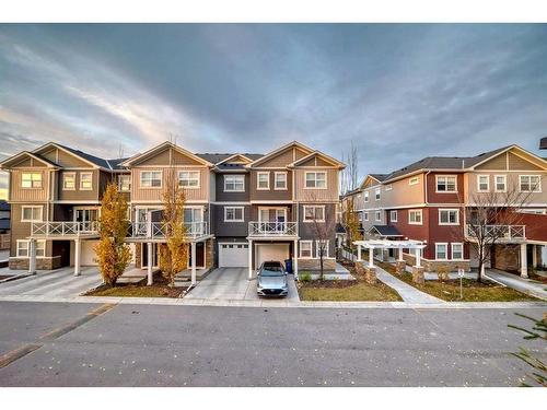 811 Skyview Ranch Grove Ne, Calgary, AB - Outdoor With Balcony With Facade