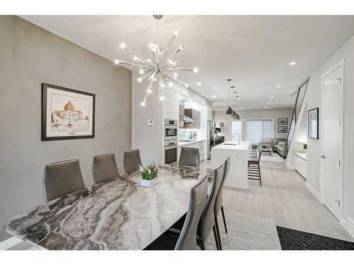 2-2605 15 Street Sw, Calgary, AB - Indoor Photo Showing Dining Room