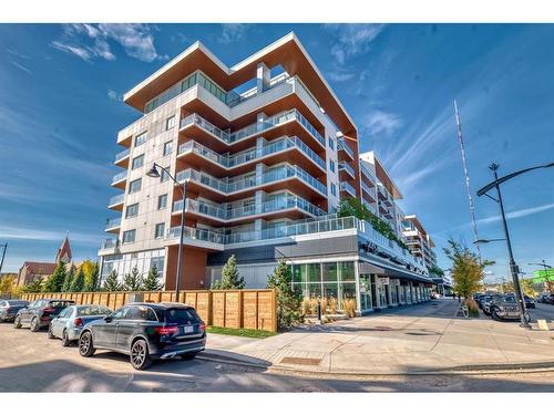 313-8445 Broadcast Avenue Sw, Calgary, AB - Outdoor With Balcony With Facade