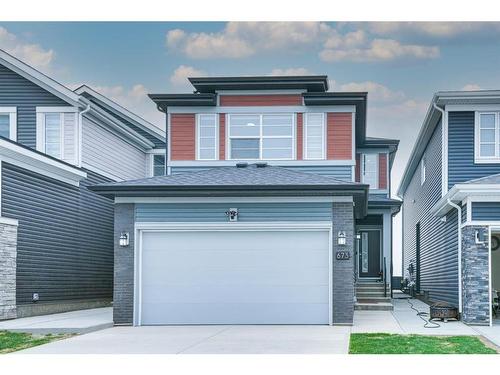 673 Corner Meadows Way Ne, Calgary, AB - Outdoor With Facade