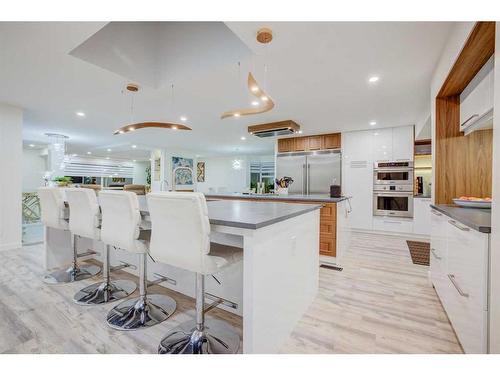 2016 Lake Bonavista Drive Se, Calgary, AB - Indoor Photo Showing Kitchen With Upgraded Kitchen