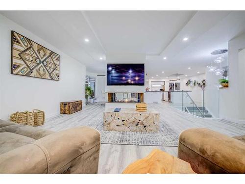 2016 Lake Bonavista Drive Se, Calgary, AB - Indoor Photo Showing Living Room