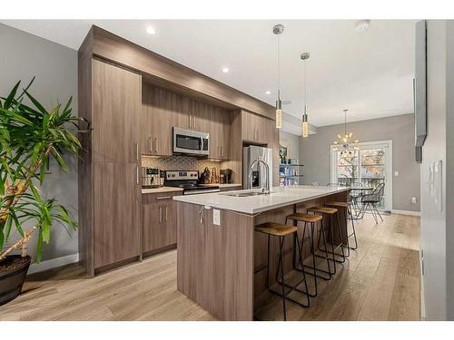 3-1930 26A Street Sw, Calgary, AB - Indoor Photo Showing Kitchen With Upgraded Kitchen