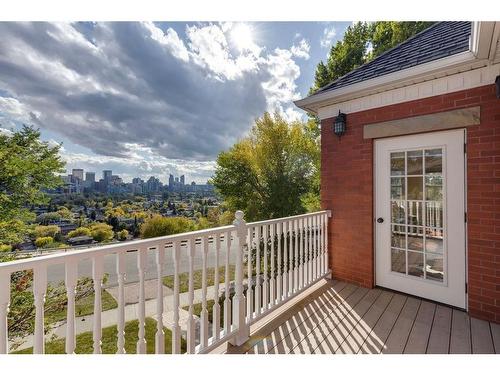 524 Crescent Road Nw, Calgary, AB - Outdoor With Balcony