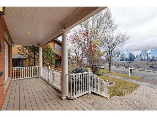 524 Crescent Road Nw, Calgary, AB - Outdoor With Deck Patio Veranda With Exterior