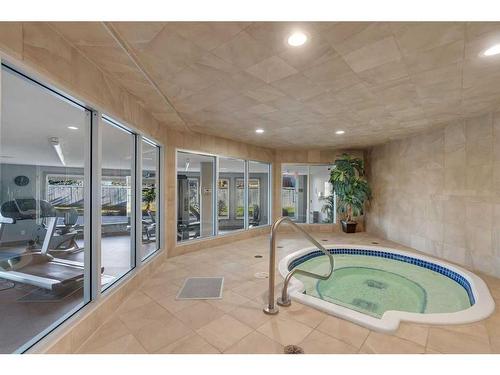 129-52 Cranfield Link Se, Calgary, AB - Indoor Photo Showing Other Room With In Ground Pool