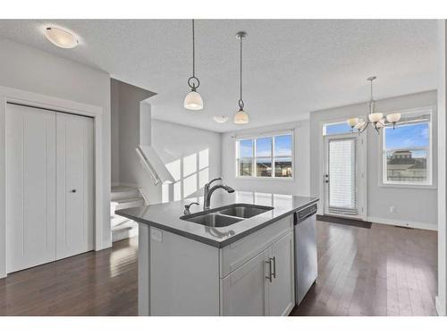 10 Nolanfield Road Nw, Calgary, AB - Indoor Photo Showing Kitchen With Double Sink