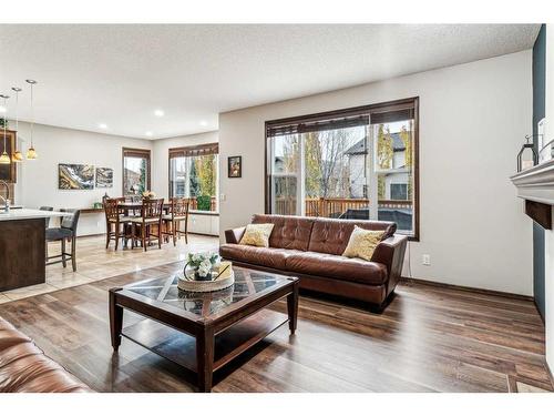 119 Chapalina Mews Se, Calgary, AB - Indoor Photo Showing Living Room