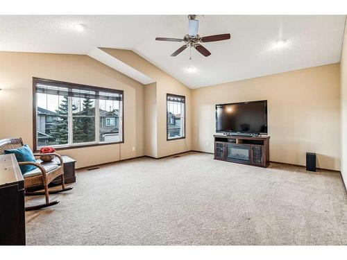 119 Chapalina Mews Se, Calgary, AB - Indoor Photo Showing Living Room