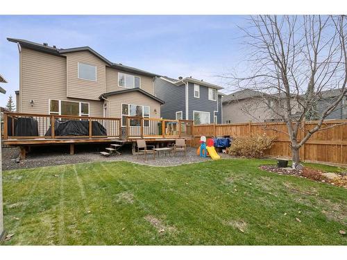 119 Chapalina Mews Se, Calgary, AB - Outdoor With Deck Patio Veranda With Backyard With Exterior