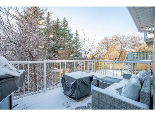 669 Hawkwood Boulevard Nw, Calgary, AB - Outdoor With Deck Patio Veranda With Exterior