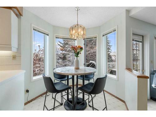 669 Hawkwood Boulevard Nw, Calgary, AB - Indoor Photo Showing Dining Room