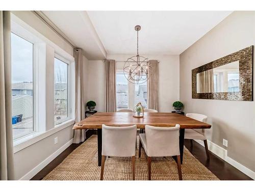 146 Auburn Meadows Walk Se, Calgary, AB - Indoor Photo Showing Dining Room