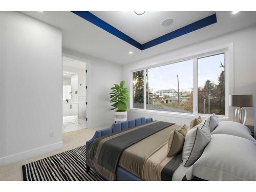 109 Hartford Road Nw, Calgary, AB - Indoor Photo Showing Bedroom