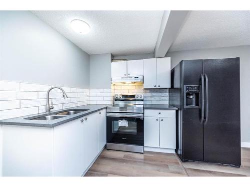 360 Abinger Crescent Ne, Calgary, AB - Indoor Photo Showing Kitchen With Double Sink